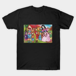 Blanche and Seven Gnomes T-Shirt